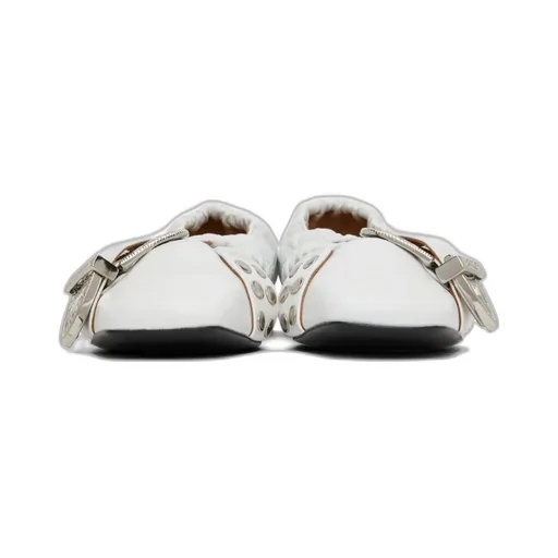 Needle Buckle Opening And Closing Ballet Shoes