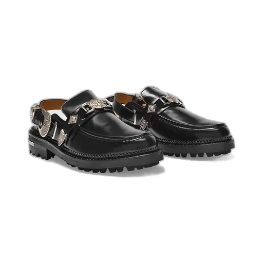 Sling-Back Mule Loafers
