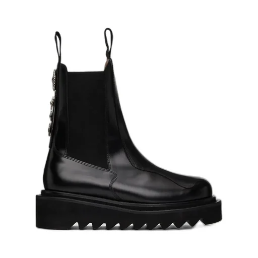 Round-Headed Chelsea Boots
