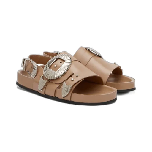 Logo Flat-Soled Sandals