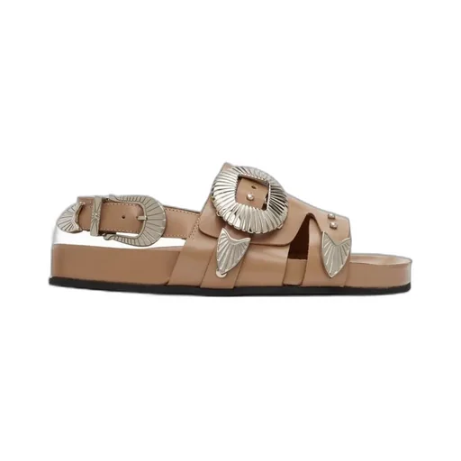 Logo Flat-Soled Sandals