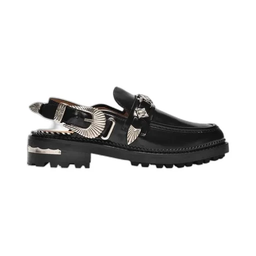 Sling-Back Mule Loafers