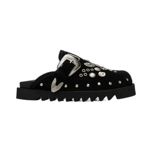 Round Toe Mules