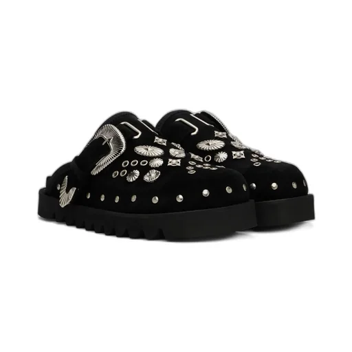 Round Toe Mules