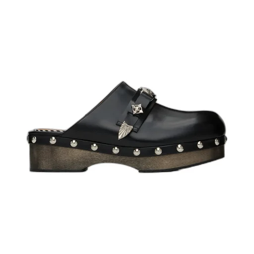 Round Toe Mules