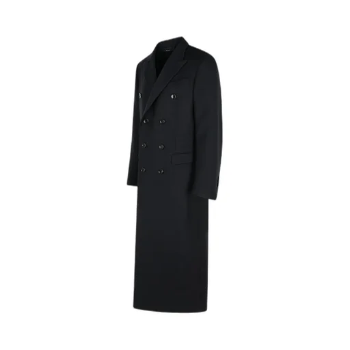 Double-Breasted Long Coat
