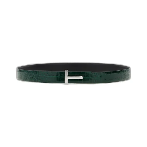 Logo Buckled Belt