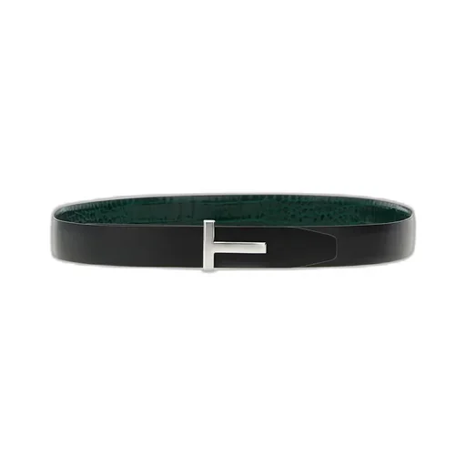 Logo Buckled Belt