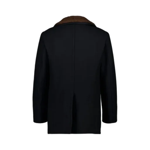 Double Breasted Long Sleeved Coat