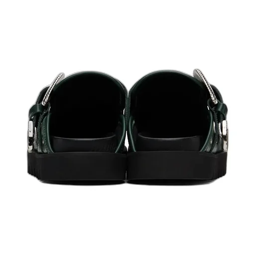 Round Toe Flat Mules