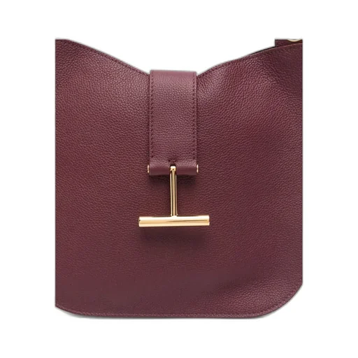 Small Leather T-Bar Shoulder Bag