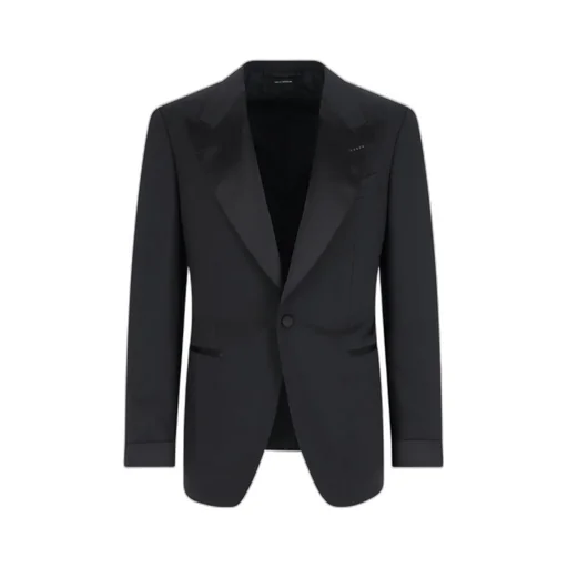 Single-Breasted Two-Piece Tailored Suit