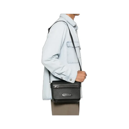 Logo Patch Shoulder Bag
