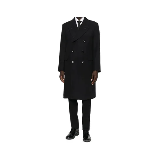 Double Splittable Twill Coat