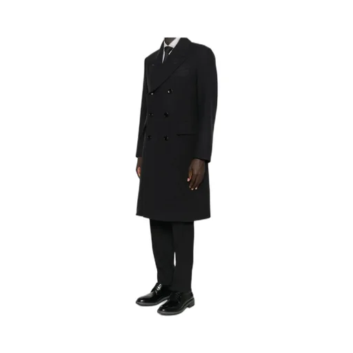 Double Splittable Twill Coat