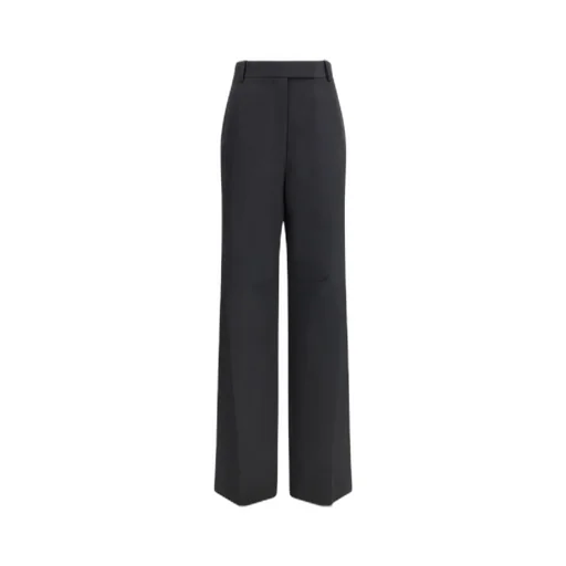 Wool Pleated Trousers