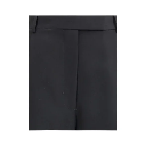 Wool Pleated Trousers