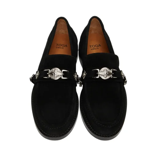Buckle Strapped Loafers