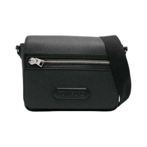 Logo Patch Shoulder Bag
