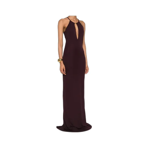 Halterneck Maxi Gown
