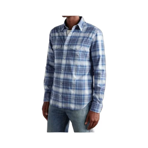 Long Sleeved Checked Shirt