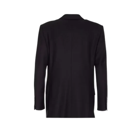 Wool Double-Breasted Coat