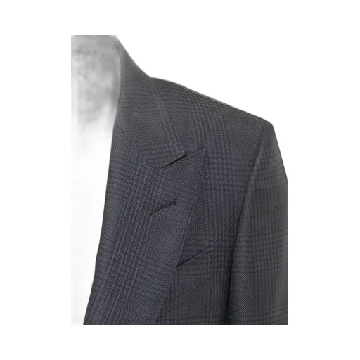 Single Breasted Checked Jacket