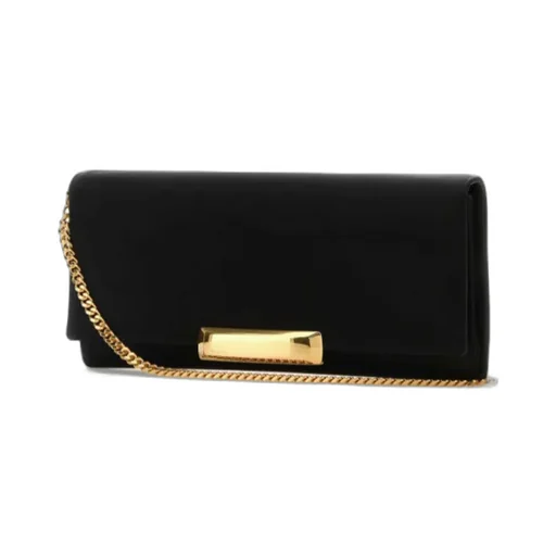 Satin Bar Clutch Bag
