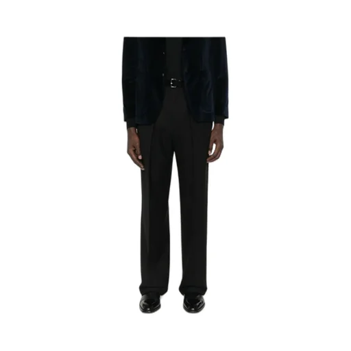 Pleated-Front Trousers