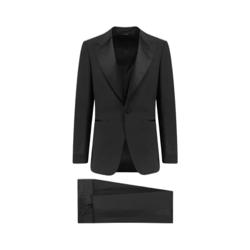 Single-Breasted Evening Tuxedo Suit