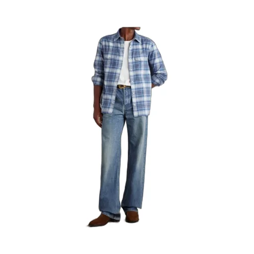 Long Sleeved Checked Shirt