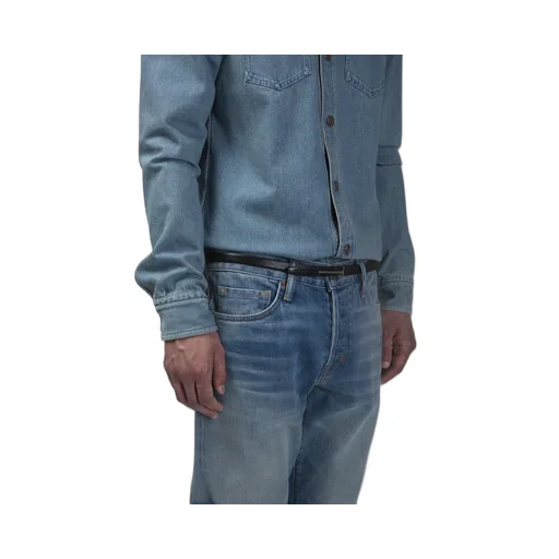 T-Logo Reversible Buckle Belt
