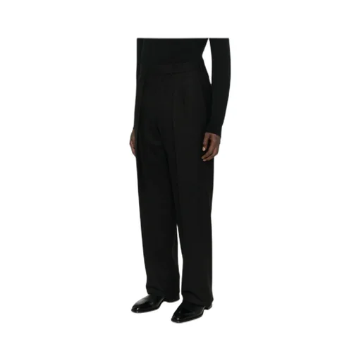 Pleated-Front Trousers
