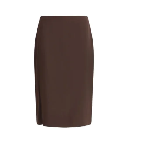 Back Slit Pencil Skirt
