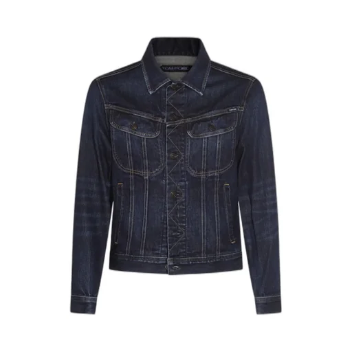 Buttoned Denim Jacket