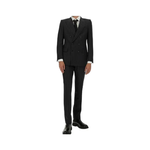 Two-Piece Striped Suit