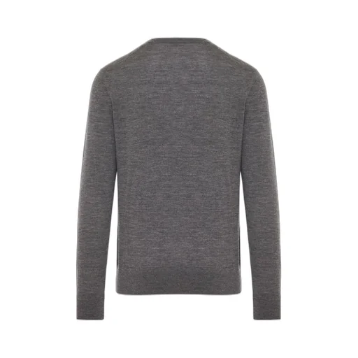 Crew-Neck Wool Sweater