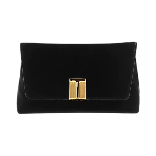 Logo Plaque Chain Linked Shoulder Bag