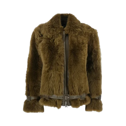 Belted Zipped Jacket