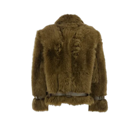 Belted Zipped Jacket