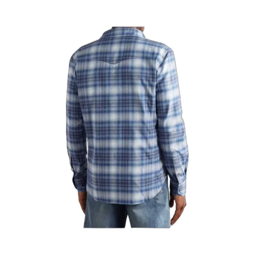 Long Sleeved Checked Shirt
