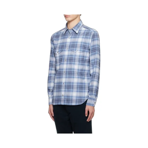 Long Sleeved Checked Shirt