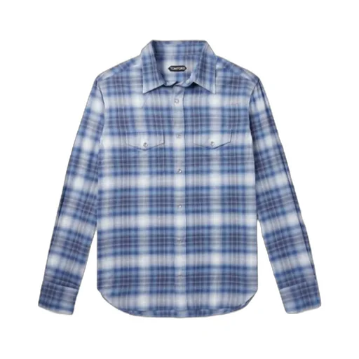 Long Sleeved Checked Shirt