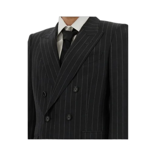 Two-Piece Striped Suit