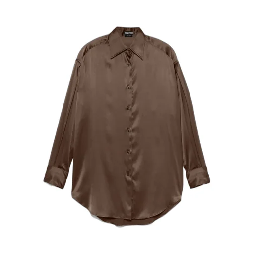Satin Relaxed Fit Shirt