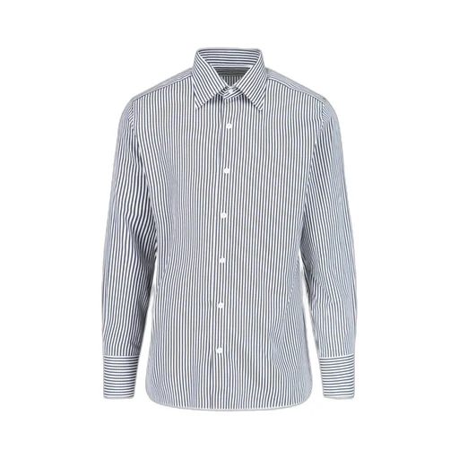 Striped Long-Sleeved Shirt