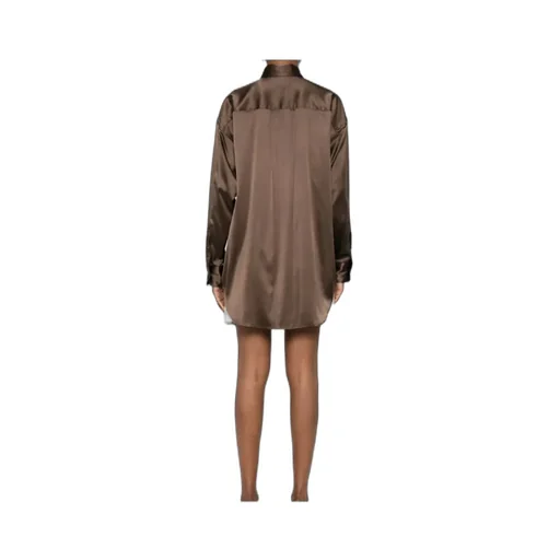 Satin Relaxed Fit Shirt