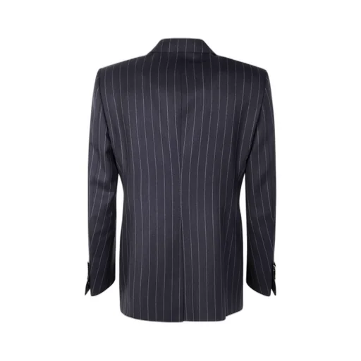 Double Breasted Striped Suit