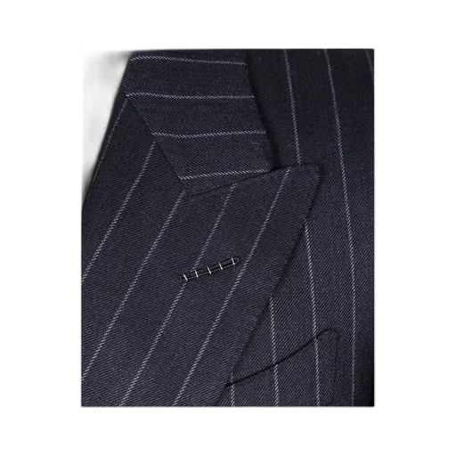Double Breasted Striped Suit