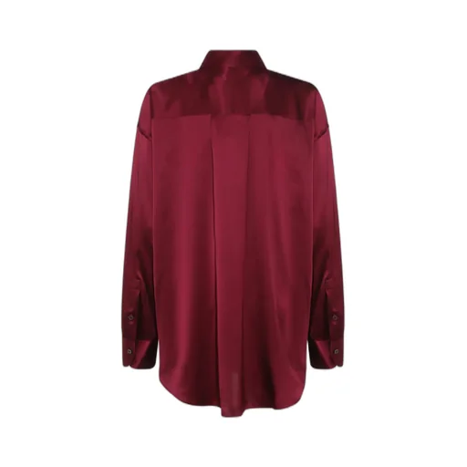 Satin Relaxed Fit Shirt